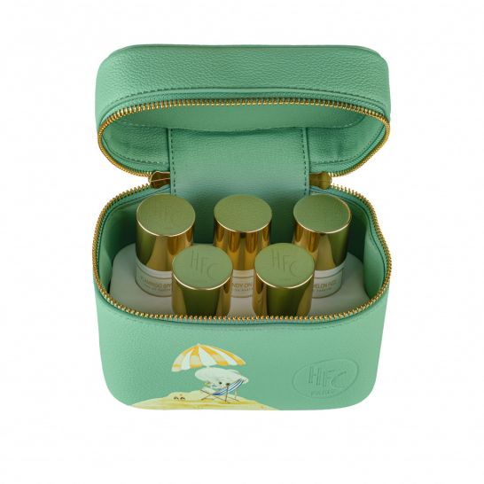 Exclusive Travel Set In Green Purse