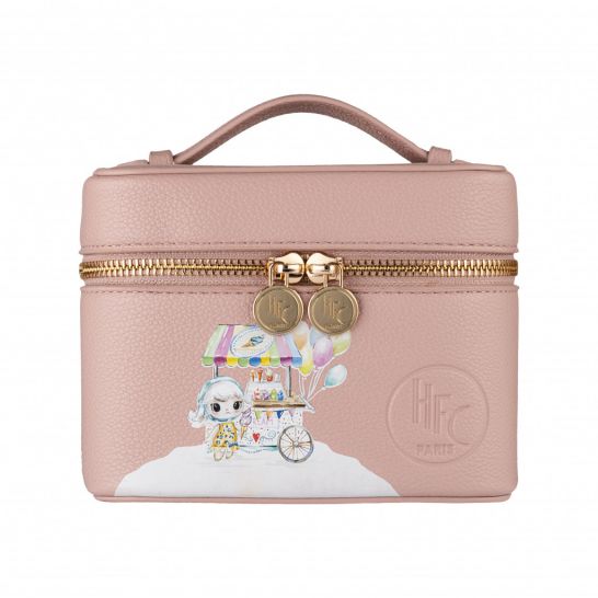 EXCLUSIVE TRAVEL SET IN PINK PURSE