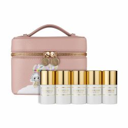 EXCLUSIVE TRAVEL SET IN PINK PURSE