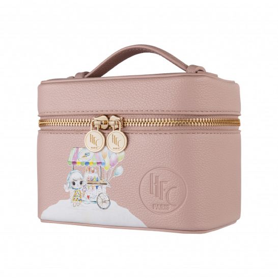 EXCLUSIVE TRAVEL SET IN PINK PURSE