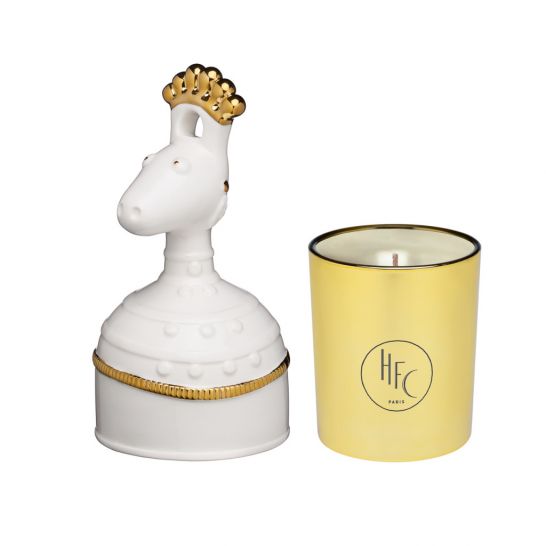 MY PARADISE Candle with cloche
