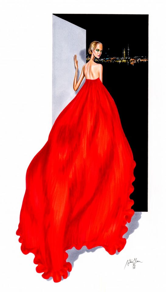 Lady in Red